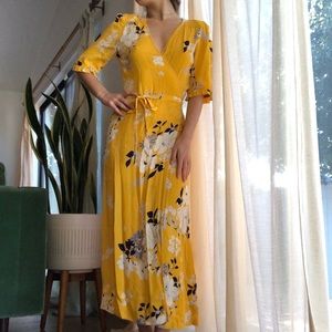 SEA maxi floral dress